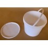 Honigkessel Kunststoff 7 kg, mit dekel 