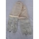 Gants en cuir avec manchons en coton 